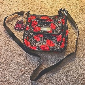 Leopard and Bow Besty Johnson Cross body bag